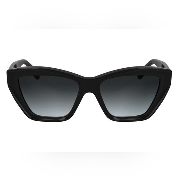 New Karl Lagerfeld Sunglasses KL6179S Color Black and White - Picture 1 of 7